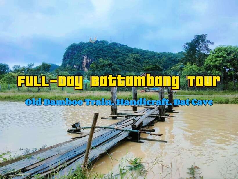 Full-day: Handicraft, Bamboo train, Killing cave, Bat Cave - Wat Samrong Knong and the Well of Shadows: understanding Khmer Rouge scars