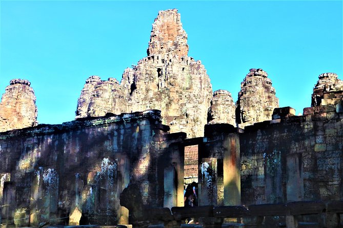 Full Day Temples Explorer - Small Group - Terrace pass-by: leper king and elephant details without the extra time drain