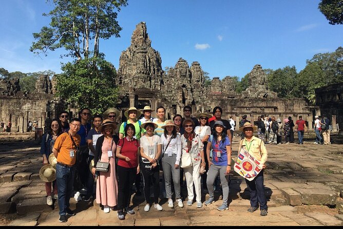 Full Day Tour Angkor Wat Sunrise and Siem Reap Temples - Angkor Thom South Gate to the Bayon area: more than one dramatic entrance
