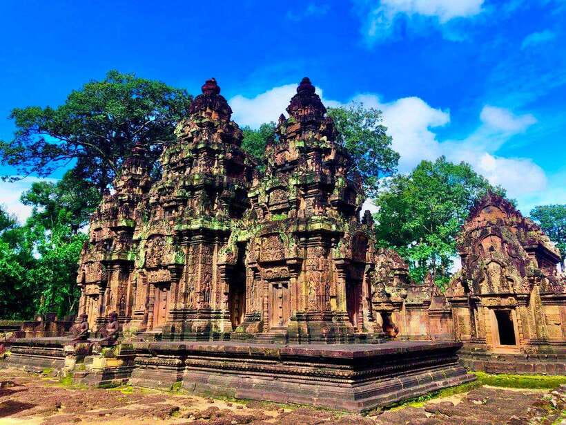Full-Day Tour to Banteay Srey, Beng Melea & Kulen Mountain - A day trip that feels like you left the main map