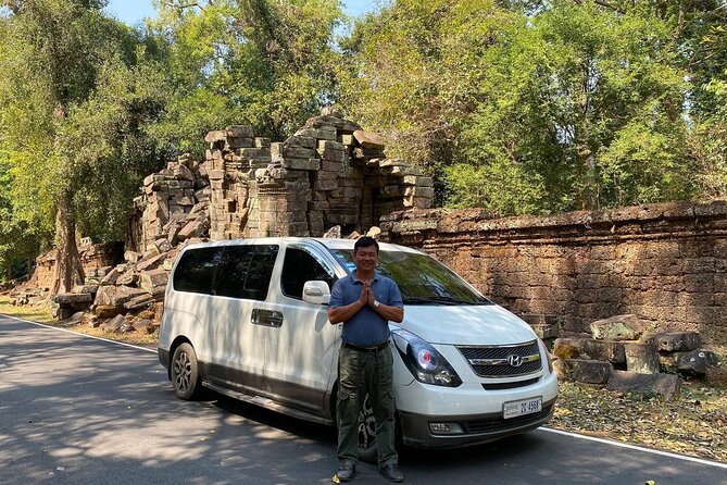 Ground Transfer/ Minivan/ Phnom Penh to Siem Reap - Comfort Extras That Make the Heat Easier