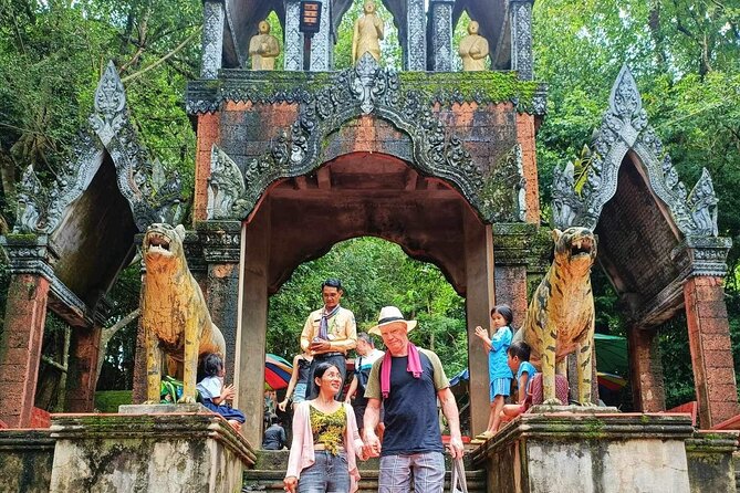 Guided Small-Group Tour in Kulen Mountain Park Waterfall - Phnom Kulen Waterfall time, including the swim and the steps