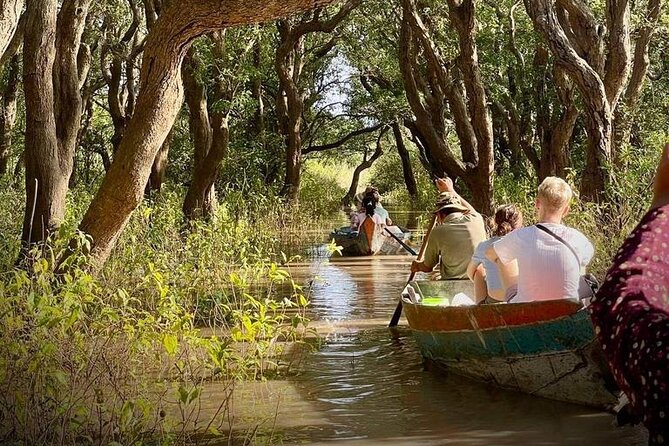 Half Day Kompong Pluck stilt home Village on Tonle Sap & Sunset - The village walk: short, real, and not a marathon