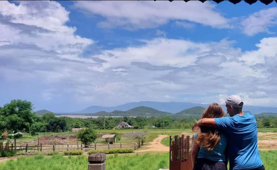 Kampot: Pepper Farm Tours, Salt, Lake & Phnom Chhngok Temple - Secret Lake at Brateak Krola: A Peaceful Reset With Soft Drinks
