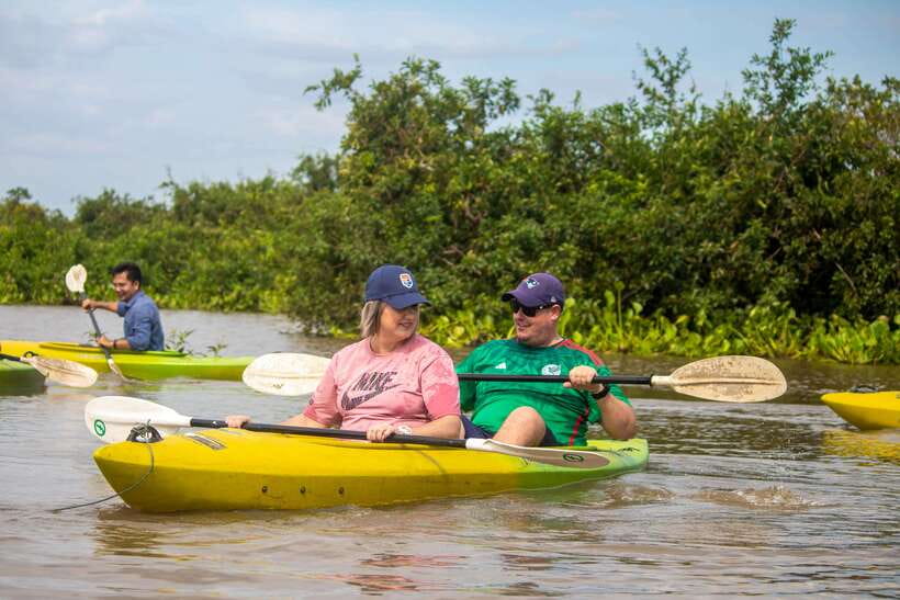 Kayaking & Floating Village in Siem Reap - Mechrey Floating Village: Kayak Through Smiles and Stilted Life