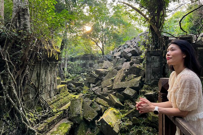 Kulen Mountain Beng Mealea and Banteay Srei Tour from Siem Reap - 1,000 Lingas: Holy Symbols Carved Right Into the Riverbed
