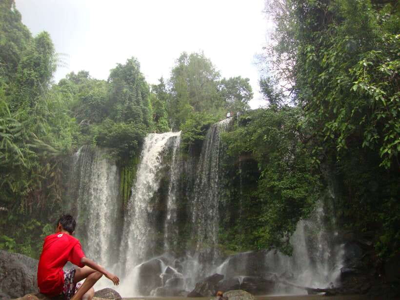 Kulen Mountain: Full-Day Private Waterfall Tour - Phnom Kulen National Park: rice fields, Khmer origins, and the rocky road