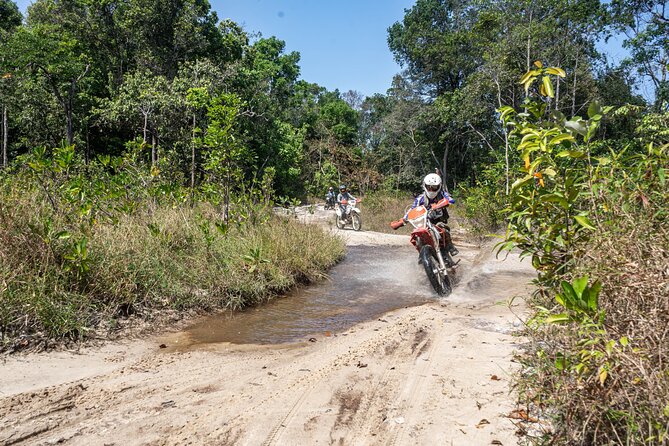 Kulen Mountain Trails Dirt Bike Tour - Choosing pace on Kulen roads: Srah Don Reik in the early hours