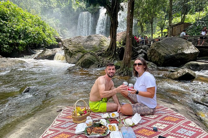 Kulen Mountain Waterfall Tour with Picnic Lunch from Siem Reap - Pickup, ride time, and how to stay comfortable
