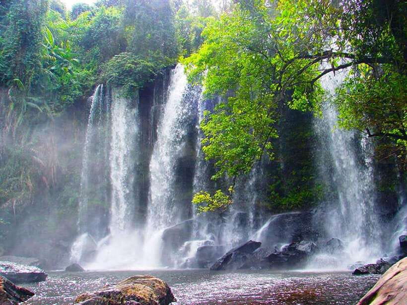 Kulen Mountain Waterfall Tour - Getting there from Siem Reap: pickup, ride time, and comfort
