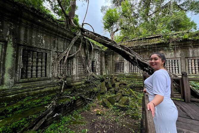 Kulen Mountain with Beng Mealea and Banteay Srei Full Day Tour - Beng Mealea: the rainforest temple where time feels different