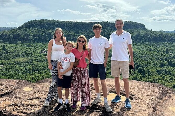Kulen National Park Ticket -Waterfall & 1000 Lingas - Stop 1: Phnom Kulen National Park views and jungle trails