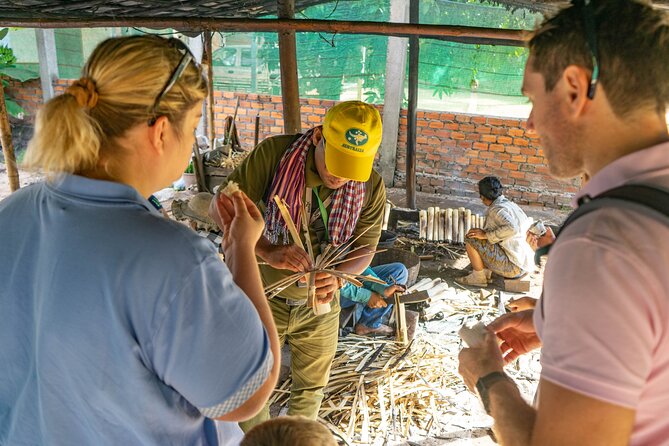 Morning Countryside Jeep Tour - Krabei Riel basket making: learn hands-on from a local family