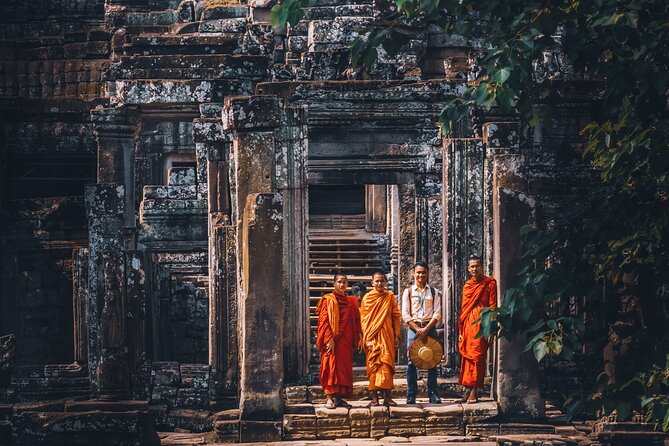 Personalised Angkor Wat Sunrise Tour by TukTuk - Stop 2: Angkor Thom South Gate, the sense of arriving at the capital