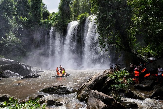 Phnom Kulen Waterfall National Park from Siem Reap - Stop 3, Kulen Waterfall, where the walk gets real