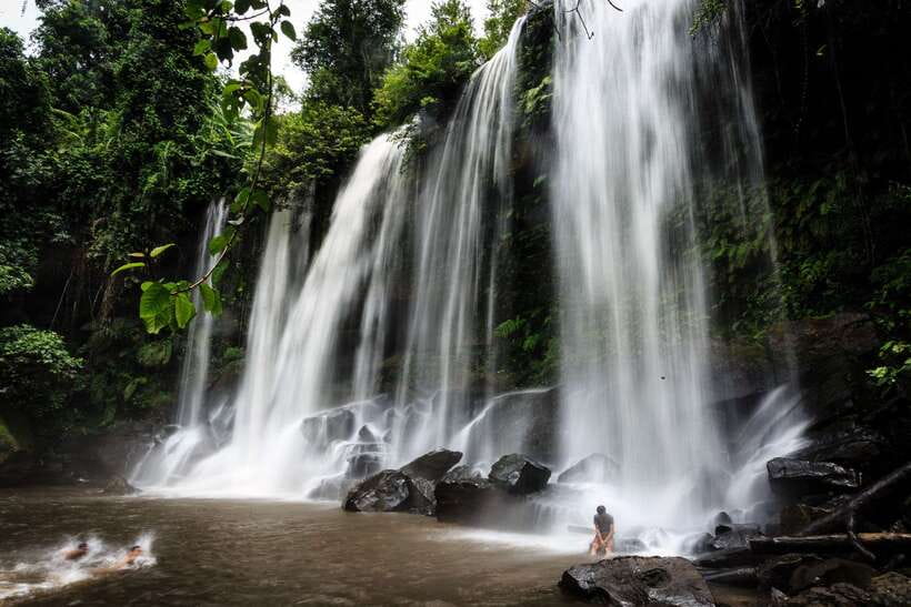 Phnom Kulen Waterfall & the Sacred 1000 Lingas (with Lunch) - Phnom Kulen National Park: where the day shifts from road to forest