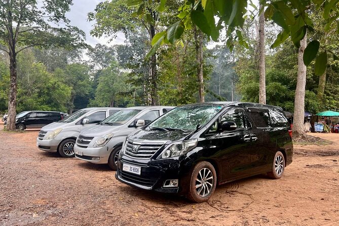 Phnom Penh Airport (KTI) to Siem Reap, Safe Reliable Taxi Driver - Vehicle Choice for Your Group: Car-SUV vs MPV Minivan