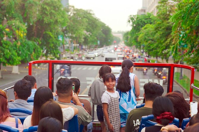 Phnom Penh Hop-on Hop-off Bus with Free Boat Cruise 1 Day Pass - Night Market Timing, Golden Street, and the After-Dinner Route