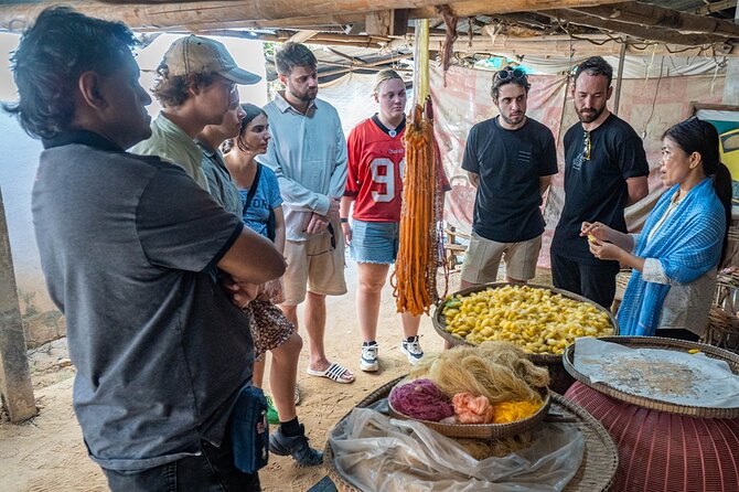 Phnom Penh to Silk Island By Tuk-Tuk with local Expert - Mekong Silk Island stop: villages, markets, and temple time