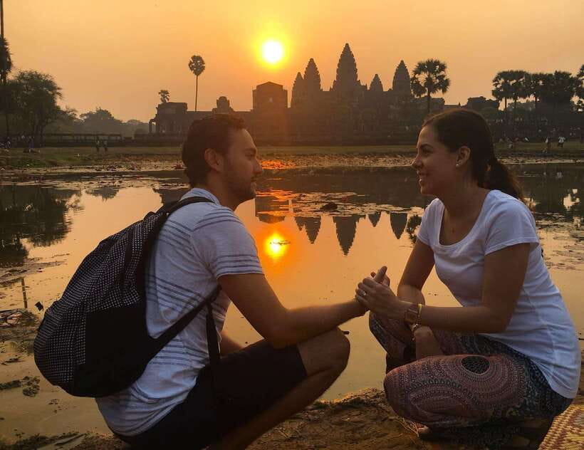 Private Angkor Wat Sunrise Tours And Sunset Floating Village - Hotel pickup in Siem Reap, plus a driver who keeps it smooth