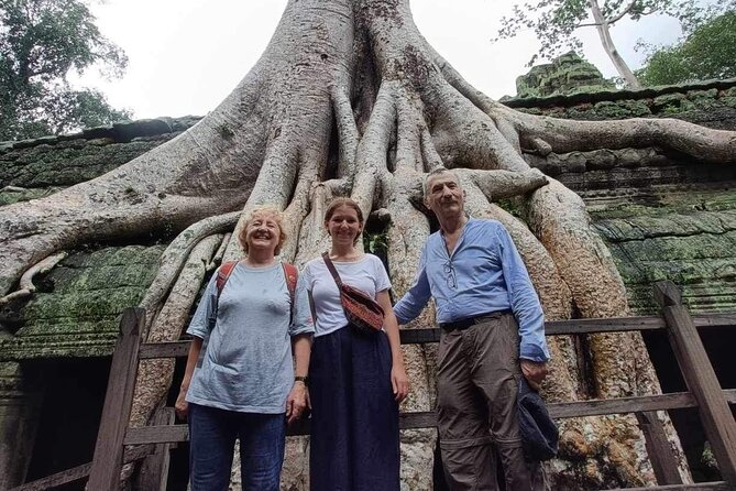 Private guided Full -day Angkor tour with sun set - Ta Prohm: jungle-chased stone and the practical art of pacing