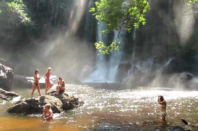 Private Kulen Mountain and Beng Mealea Temple Tour - Entering Phnom Kulen National Park: waterfall swim and jungle paths