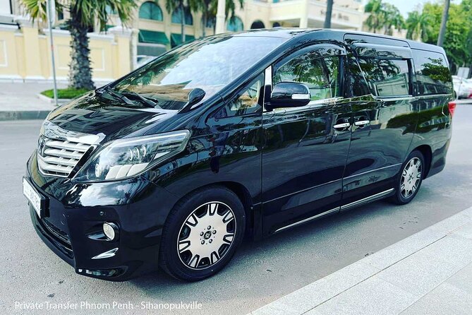Private Taxi Transfer Phnom Penh - Sihanoukville Car - Minivan - On the road: air-conditioned comfort, safety belts, and included costs