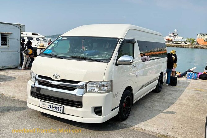 Private Taxi Transfer Phnom Penh - Sihanoukville Car - Minivan - Choosing the right vehicle: SUV seating vs minivan room for 4