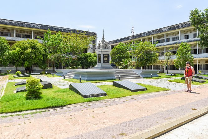 Remnants of a Khmer Rouge Era - Cheung Ek Killing Fields: the memorial stupa and the scale you can’t ignore