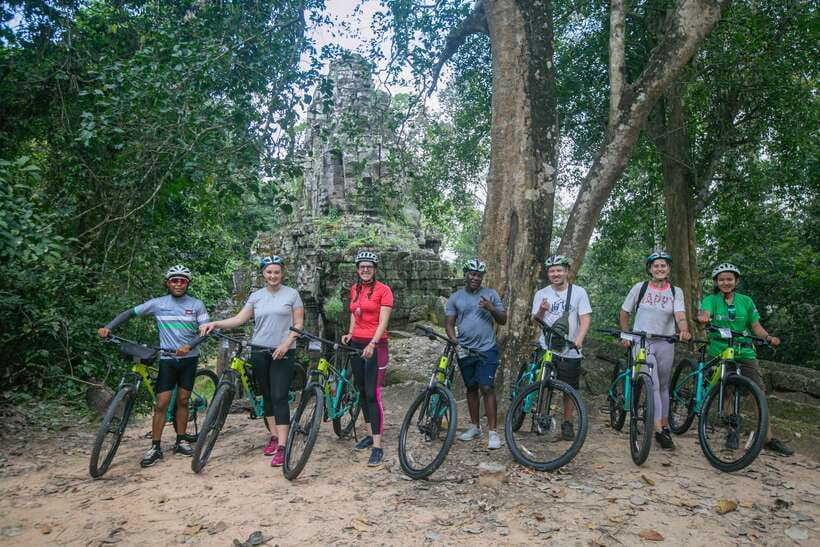 Siem Reap: Angkor Sunrise 2 Days Guided Bike Tour - Temple tickets and the dress code that keeps the day respectful