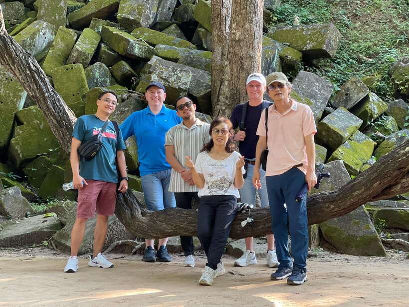 Siem Reap: Beng Mealea, Banteay Srei & Kulen Waterfall Trip - Banteay Srei: pink sandstone carving done with quiet precision