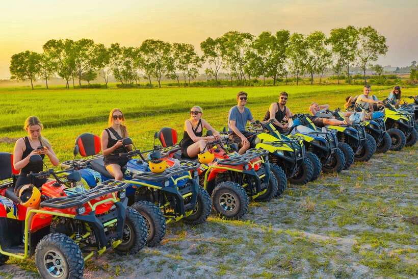 Siem Reap: Countryside Khmer village Tour by Quad Bike & ATV - Entering The Siem Reap Countryside, ATV Style