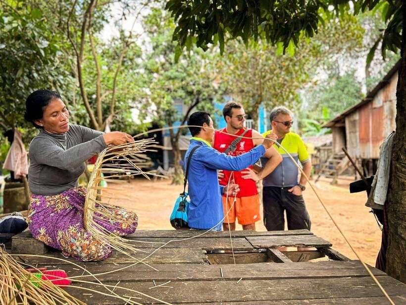 Siem Reap: Countryside Khmer village Tour by Quad Bike & ATV - Pickup, helmet, and the Polaris Trailboss 330 confidence boost