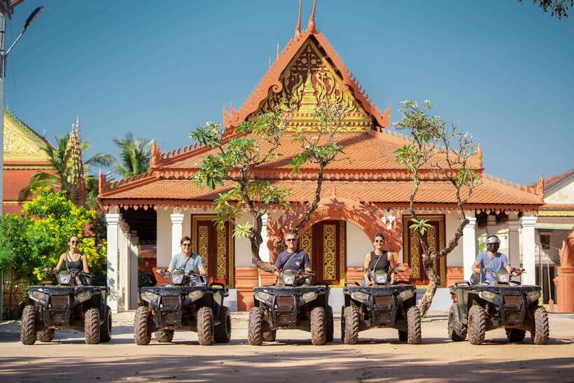 Siem Reap: Countryside Quad Bike Sunset Adventure - Riding the Polaris Trail Boss 330cc series: what control feels like