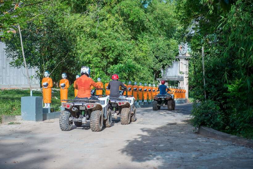 Siem Reap: Countryside Quad Bike Sunset Adventure - Food tasting and snacks, plus a proper ride-to-relax transition