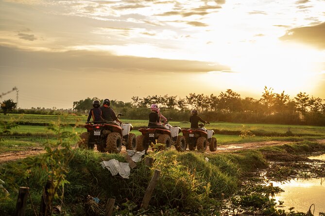 Siem Reap Countryside Quad Biking Tour - ATV riding through quiet villages and rice fields