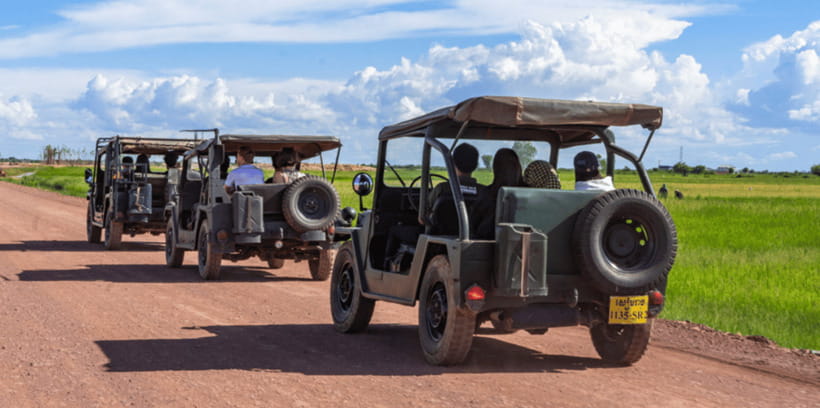 Siem Reap: Countryside Sunset Jeep Tour / SUV Available - Countryside Village Time: Rice Fields, Farms, And Real Livelihoods