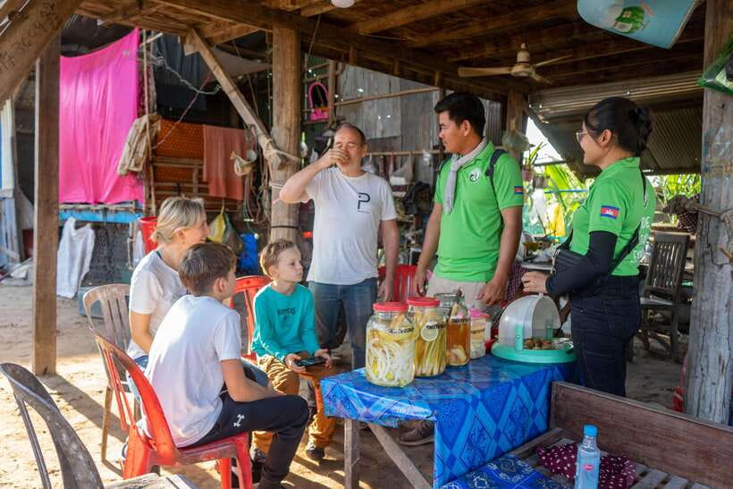 Siem Reap Countryside Sunset Vespa Tour or Tuk Tuk - Drinks, photo help, and the small-group pace
