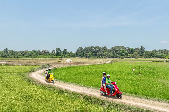 Siem Reap: Countryside Vespa Tour / Tuk Tuk Available - A Vespa Ride That Gets You Out of Siem Reap Fast