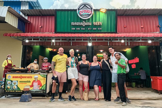 Siem Reap Evening Food Tour - Inclusive 5 stops Local Tastings - A Siem Reap night food tour that keeps things practical