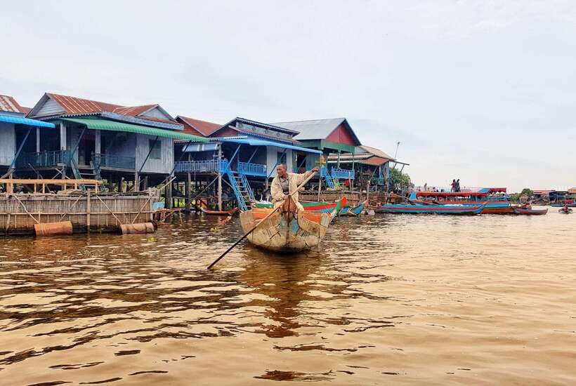 Siem Reap: Floating Village and Sunset Private Boat Tour - Price and value: what $65 per person covers