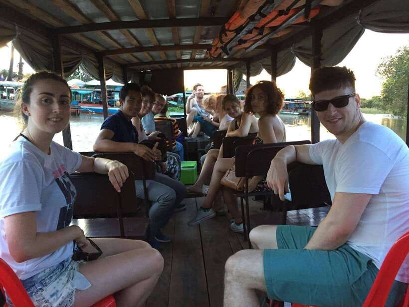 Siem Reap Floating Village Tour, Kompong Phluk Tour - Samros Kampong Phluk Restaurant and Bamboo Bar: regrouping, resting, and buying what you need
