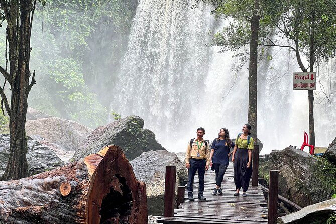 Siem Reap Kulen Mountain Waterfall Tour and Picnic lunch - Kulen Mountain summit and the reclining Buddha carved into rock