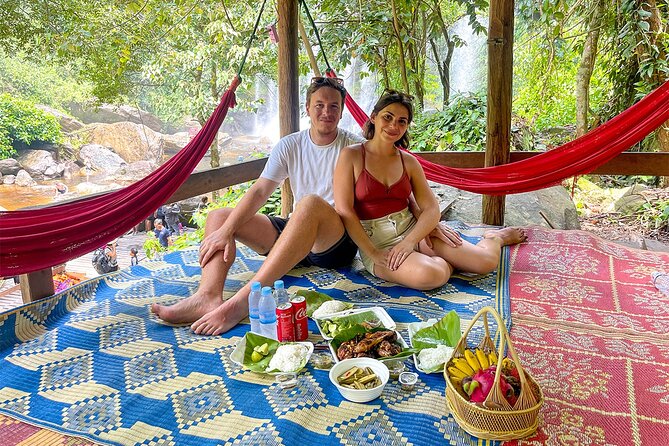 Siem Reap Kulen Mountain Waterfall Tour and Picnic lunch - Waterfall pools, picnic lunch, and the cold-water reality