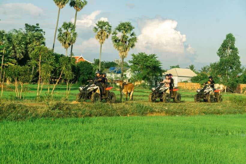Siem Reap: Quad Bike Tour of Local Villages - Khmer village roads: the part that makes it feel like Cambodia, not a theme park