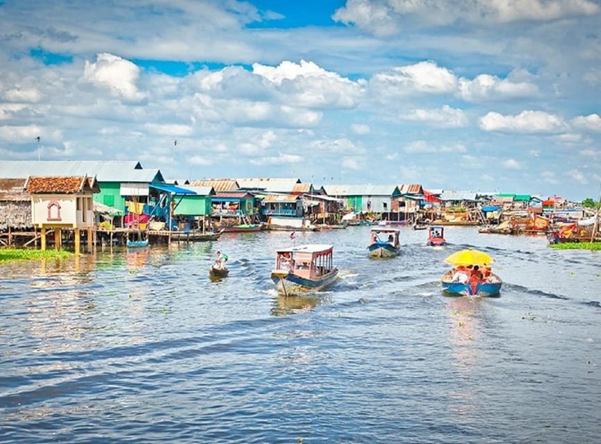 Siem Reap: Tonle Sap, Kampong Phluk & Floating Village Tour - Samros Kampong Phluk Restaurant and Bamboo Bar: a useful break, not the main event