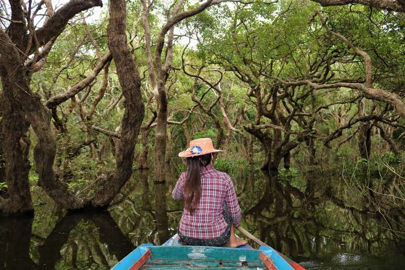 Siem Reap: Tonle Sap Lake - Fishing Village & Flooded Forest - Quick Pickup, Then You Get Context in the Countryside