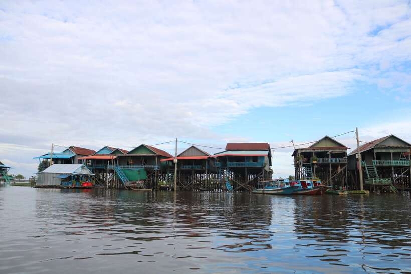 Siem Reap: Tonle Sap Lake - Fishing Village & Flooded Forest - Kampong Phluk Floating Life on Stilts and in Flooded Forest Canals