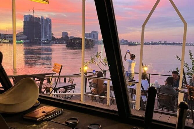 Sunset Cruise on the Mekong with Kanika Boat - Route breakdown: Tonle Sap to Mekong toward Arexat