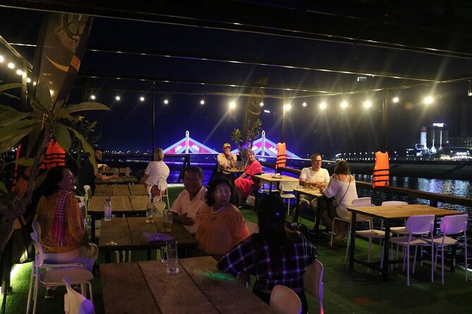 Sunset Cruise-Unlimited Beers-Sodas-BBQ buffet-Fruit platter - Mekong Magic Cruise at Sunset, Without the Fuss